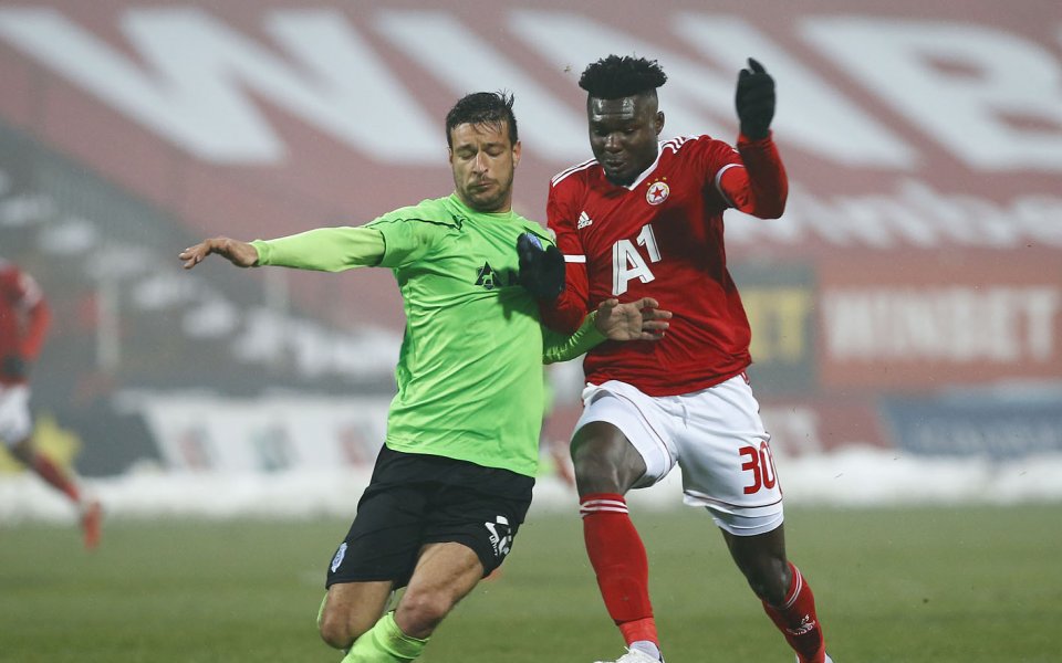 Тимът на ЦСКА се възползва максимално и срази с минималното