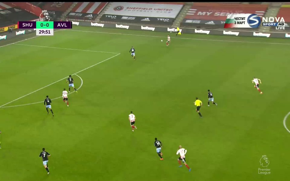 Шефилд Юн - Астън Вила 1:0 /първо полувреме/ function showNative(obj)