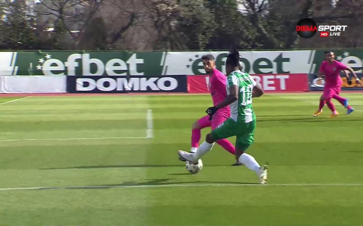 Берое - Лудогорец 0:1 /първо полувреме/