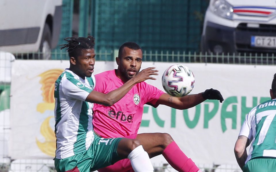 Един от основните играчи на Лудогорец . Алекс Сантана, е