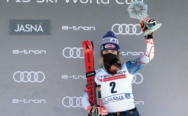 Олимпийската шампионка от Сочи 2014 Микаела Шифрин САЩ спечели слалома