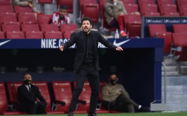 Наставникът на Атлетико Мадрид Диего Симеоне е на мнение че