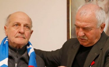 Левски почете легендарния си полузащитник Янко Кирилов навръх 75 я му