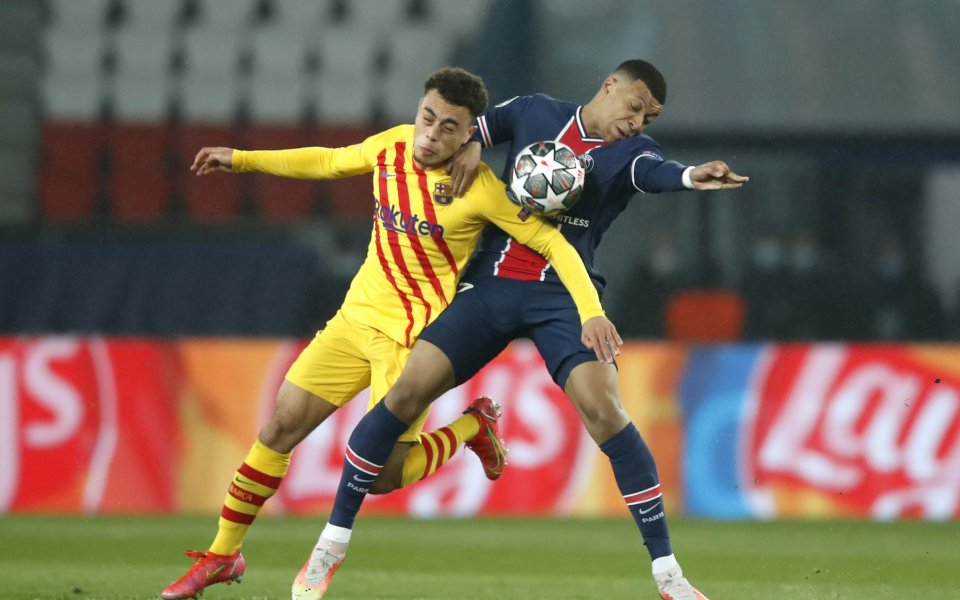 ПСЖ и Барселона играят при резултат 1:1 в мач реванш