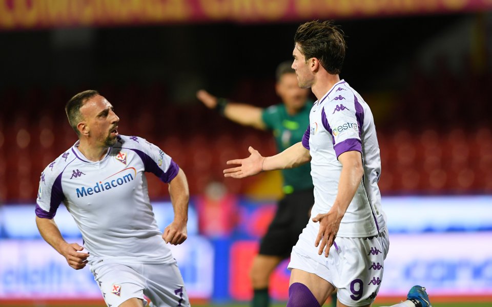 Фиорентина победи Беневенто с 4:1 като гост в мач от