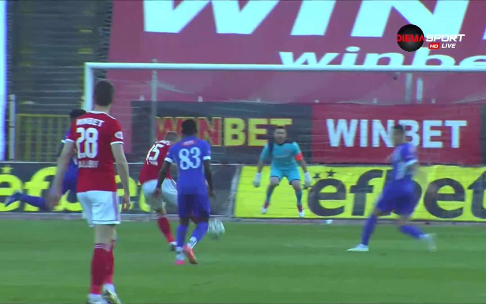 ЦСКА - Етър 1:0 /репортаж/