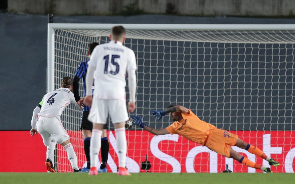 Реал Мадрид и Аталанта играят при 3:1 в 1/8-финален реванш