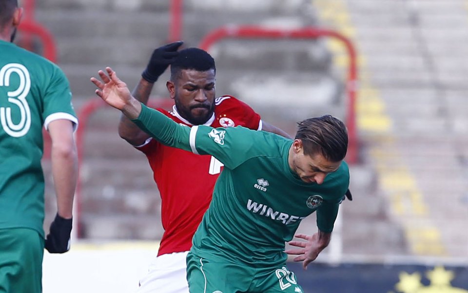 Авторът на гол и асистирал за втория при успеха на