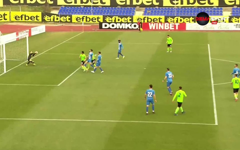 Монтана - Черно море 0:0 /първо полувреме/