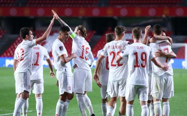 Националните отбори на Грузия и Испания се изправят един срещу