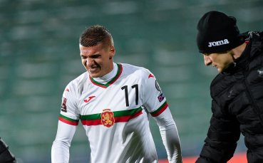 Авторът на почетното попадение за България срещу Швейцария от снощи ще