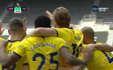 В 34 ата минута шпорите направиха пълен обрат Хари Кейн бе