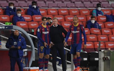 Треньорът на Барселона Роналд Куман призна че отборът му е