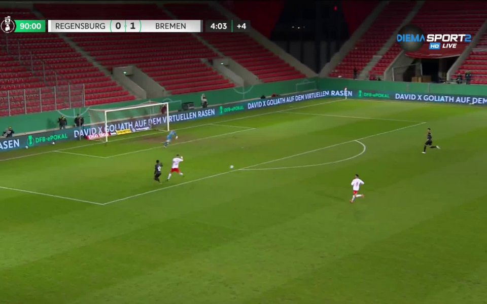 Регенсбург - Вердер Бремен 0:1 /репортаж/
