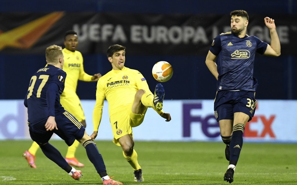 Динамо Загреб - Виляреал 0:1 / Лига Европа, 1/4-финал