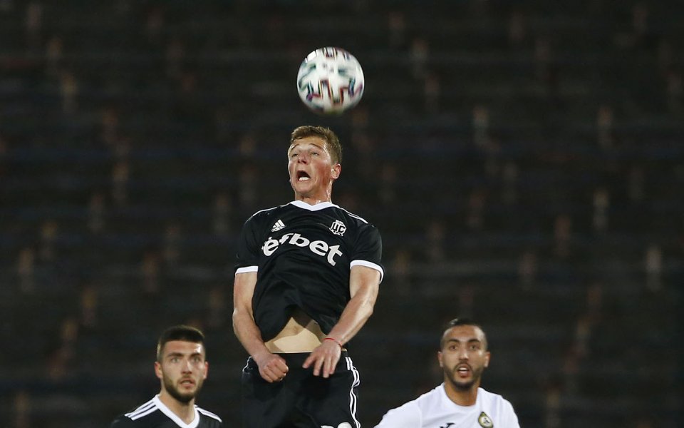 Нападателят на ЦСКА 1948 Ангел Бастунов бе сред най-добрите играчи