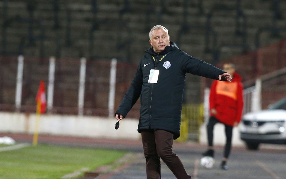 Старши треньорът на Арда Николай Киров остана доволен от спечелената