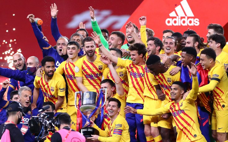 Барса разкости Атлетик Билбао и завоюва първи трофей в ерата Куман