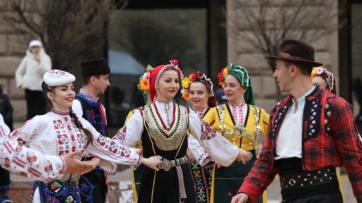 Частни фолклорни ансамбли излязоха на протест