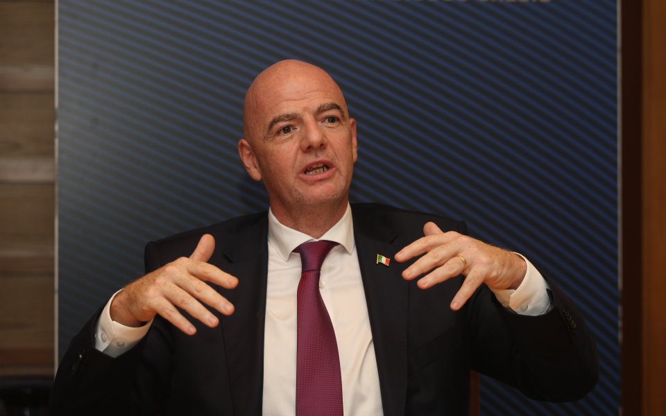 Президентът на ФИФА Джани Инфантино коментира проекта за Европейска Суперлига.