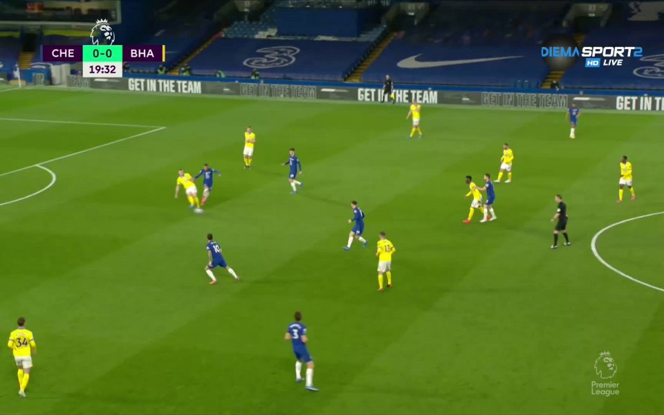 Отборите на Челси и Брайтън се прибраха при резултат 0:0