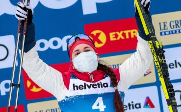 Руската ски бегачка Юлия Белорукова публикува в социалната мрежа поредното