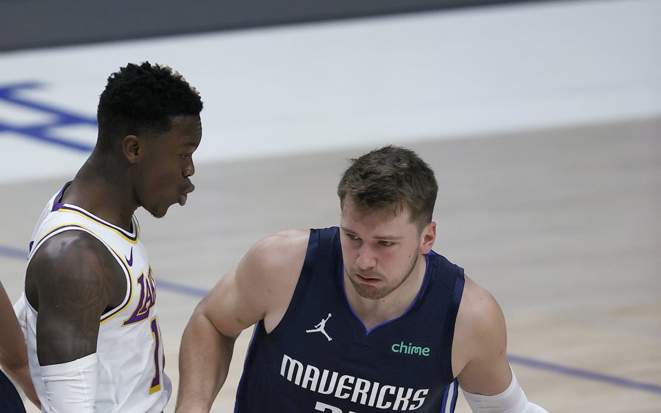 Далас се наложи със 108:93 у дома срещу Лос Анджелис