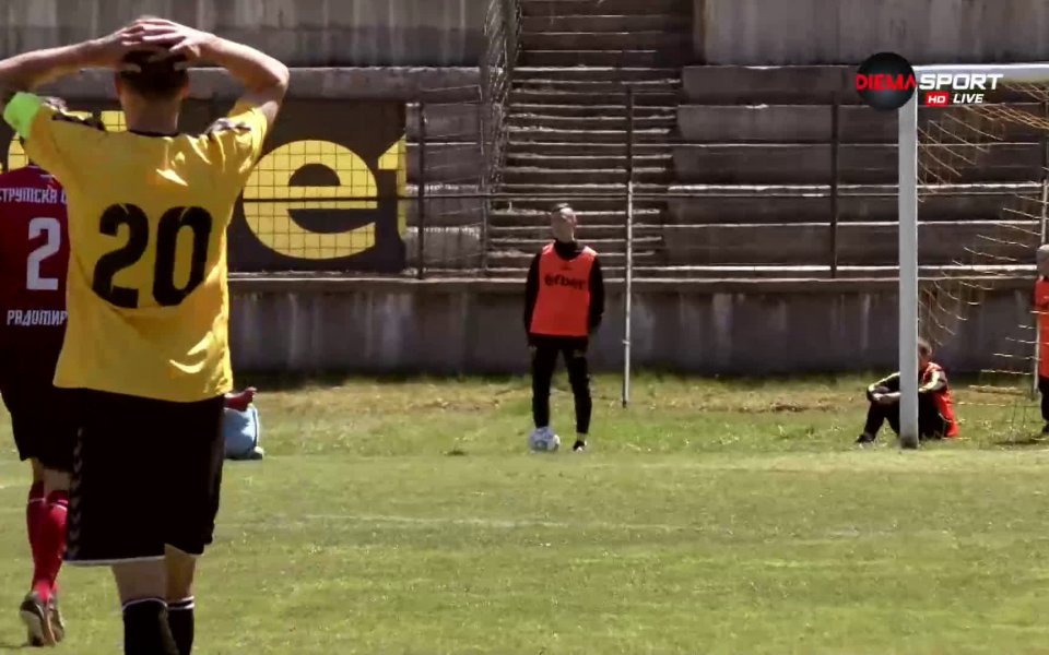 Тимовете на Миньор и Струмска слава завършиха 1:1 в мач