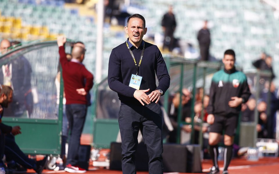 Наставникът на Левски Живко Миланов сподели, че тимът му е