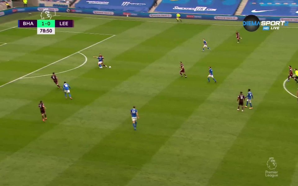 Брайтън - Лийдс Юнайтед 2:0 /репортаж/