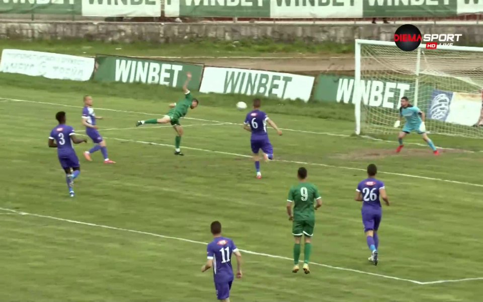 Дориан Бабунски откри резултата в мача между Ботев Враца и