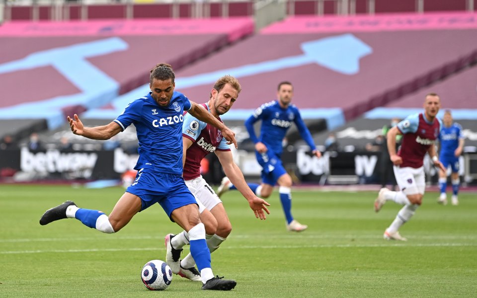 Уест Хем - Евертън, Висша лига, 34-ти кръг