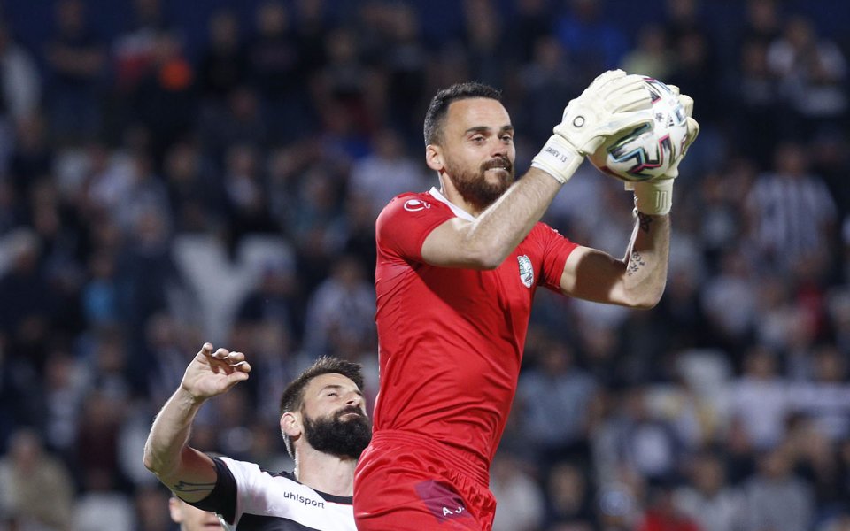 Вратарят на Берое - Генадий Ганев, коментира победата с 1:0