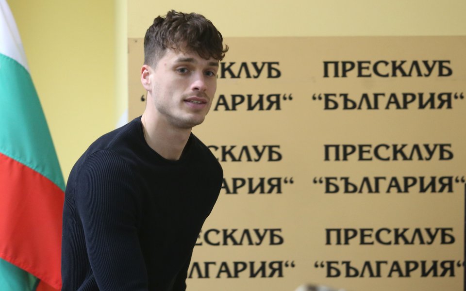 Награждаване на Юрген Матей за играч №1 на 27-ия кръг в efbet Лига, 13.05.2021 г.