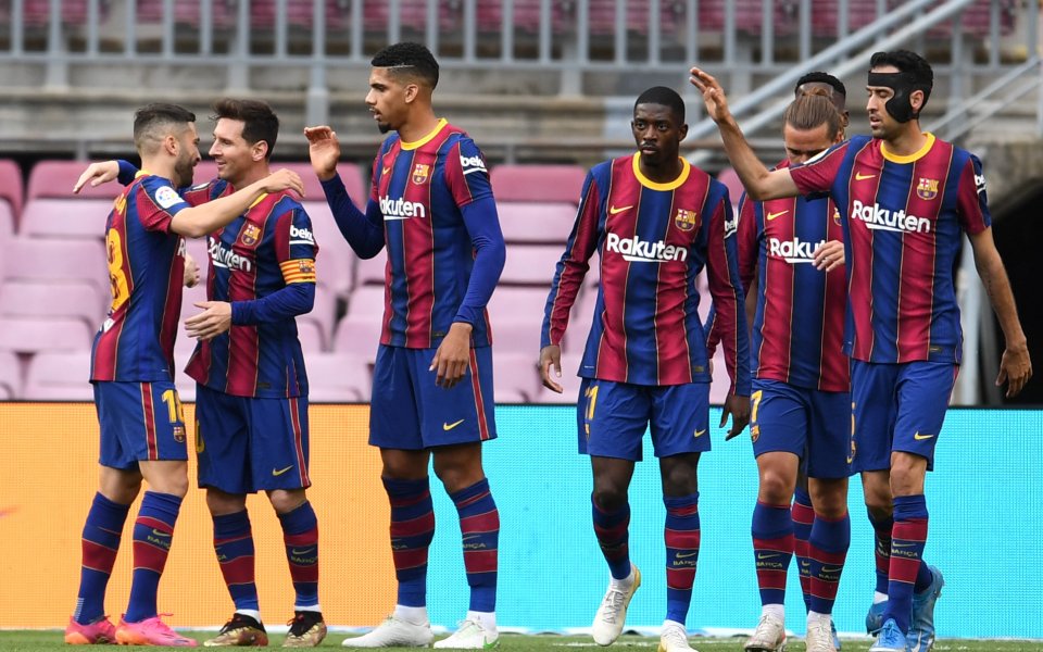 Барса представи екипа, с който отборът ще играе в гостуванията