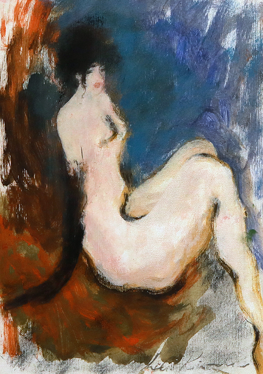 <p>С този похват тя подсилва еротичното излъчване и особеното състояние на нега и блаженство, останали като наследство от несъществуващата вече салонна култура на Европа от миналия век.</p>