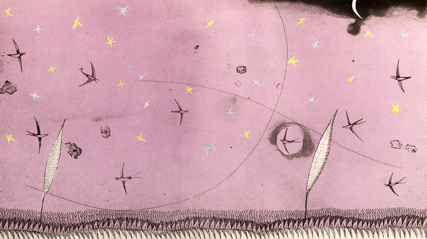 <p>Над лавандуловите полета</p>