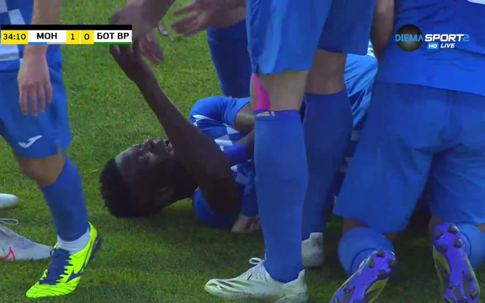 Монтана - Ботев Враца 1:1 /първо полувреме/