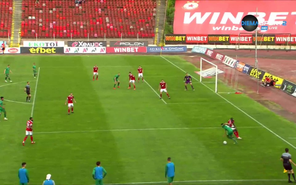 Вижте най-интересните моменти от успеха на ЦСКА над Берое с