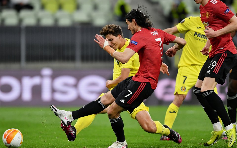 Виляреал и Манчестър Юнайтед играят при резултат