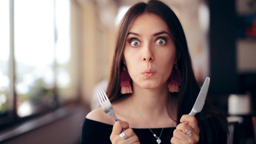 глад гладна жена