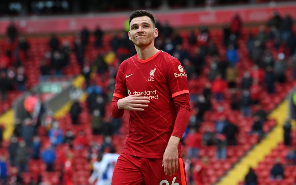 Защитникът на Ливърпул Анди Робъртсън заяви, че иска да завърши