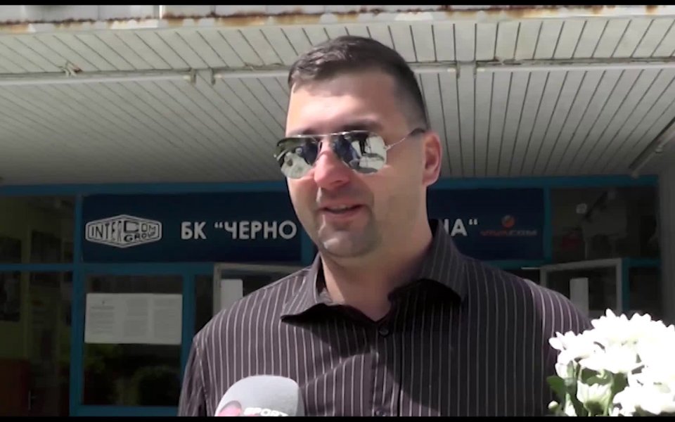 Президент на БК Черно море Тича - д-р Георги Ганчев,