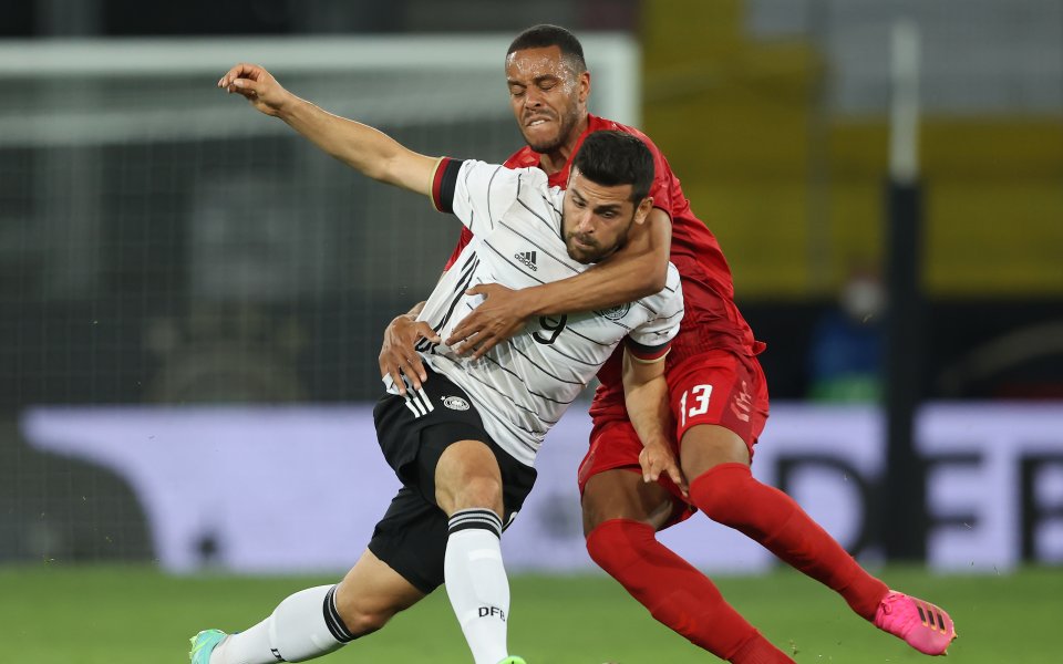 Германия и Дания завършиха 1:1 в контрола, играна в Инсбрук.