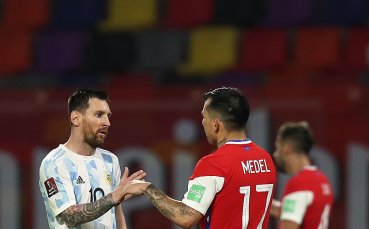 Националните отбори на Аржентина и Чили завършиха наравно 1 1 в
