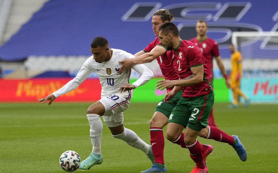 Селекциите на Франция и България играят в приятелска среща в