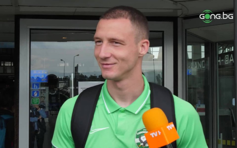 Защитникът на Лудогорец Антон Недялков сподели, че се надява на