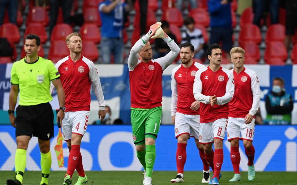 Дания и Белгия продължават битката в Група B на UEFA