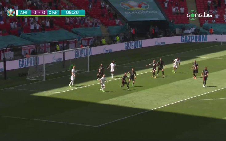 Англия - Хърватия 0:0 /първо полувреме/