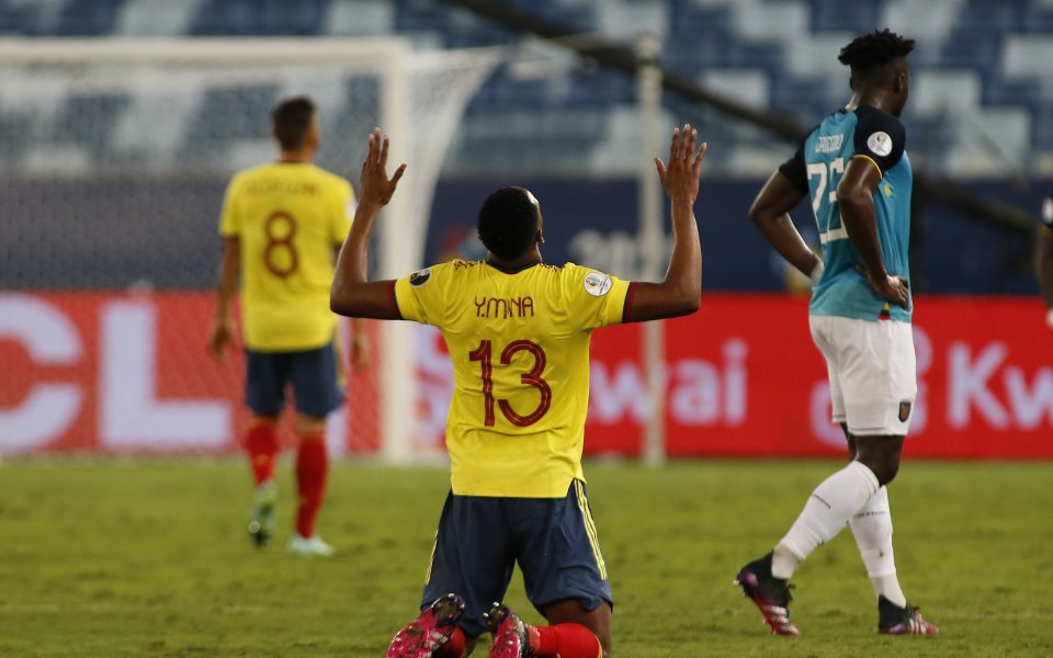 Отборът на Колумбия победи Еквадор с минималното 1:0 в първия